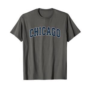 Chicago Illinois Il Sports Design Navy Design TShirt